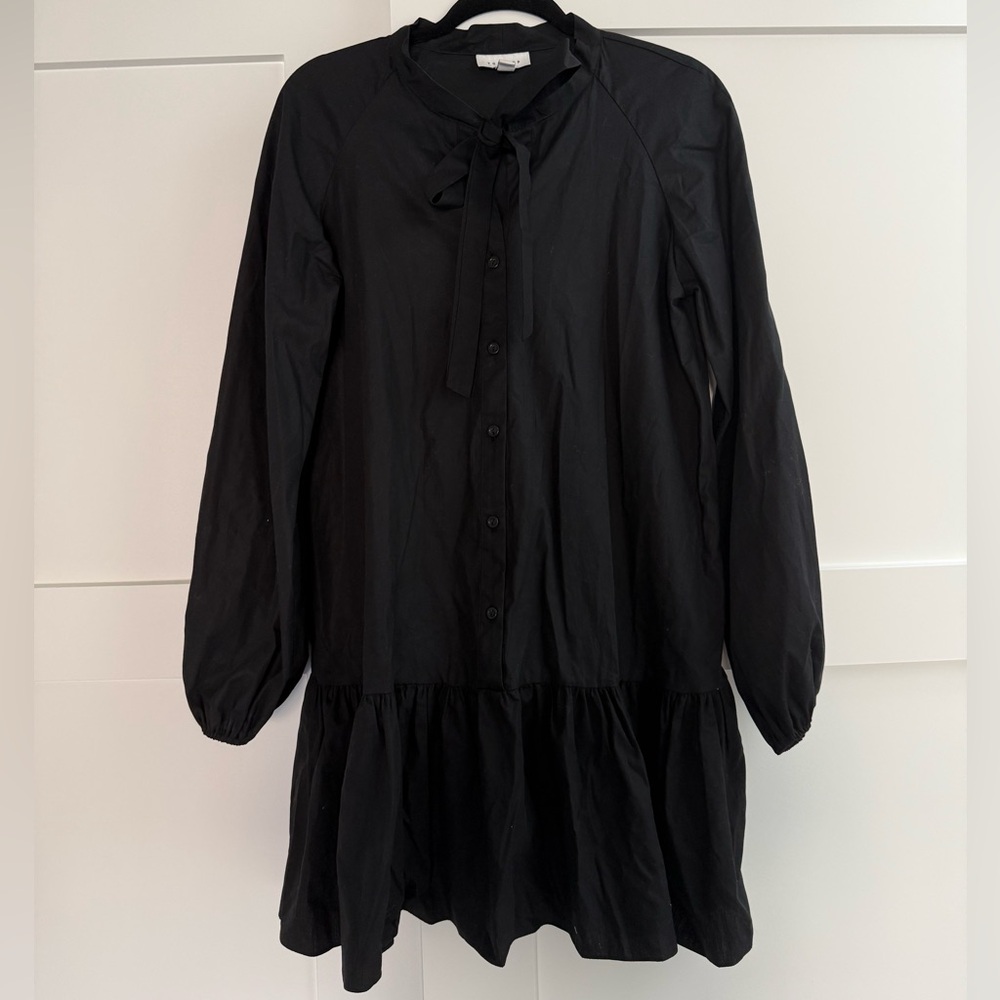 TOPSHOP Poplin chuck on shirt dress